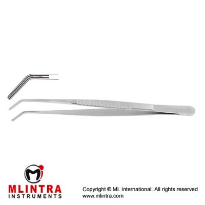 DeBakey Atrauma Forcep Angled Stainless Steel, 16 cm - 6 1/4" Tip Size 2.0 mm DeBakey Atrauma Forcep Angled Stainless Steel, 16 cm - 6 1/4" Tip Size 2.0 mm